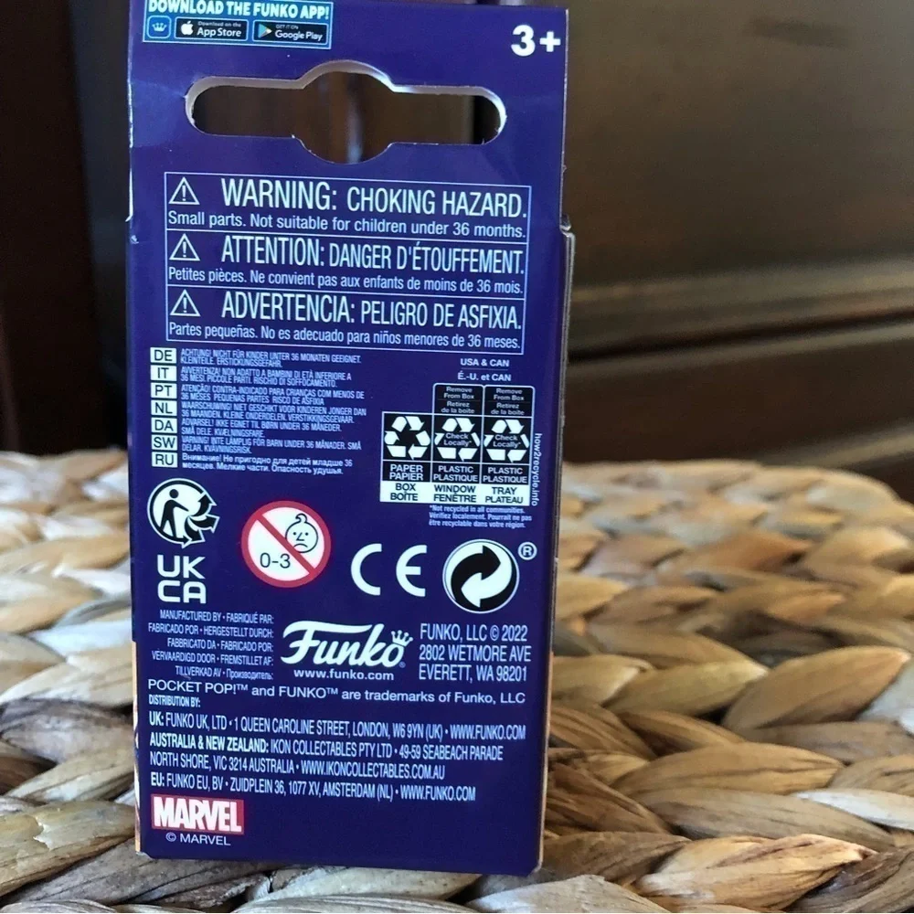 Funko Pop Disney, Marvel, Thor Love and Thunder, Gorr pocket keychain